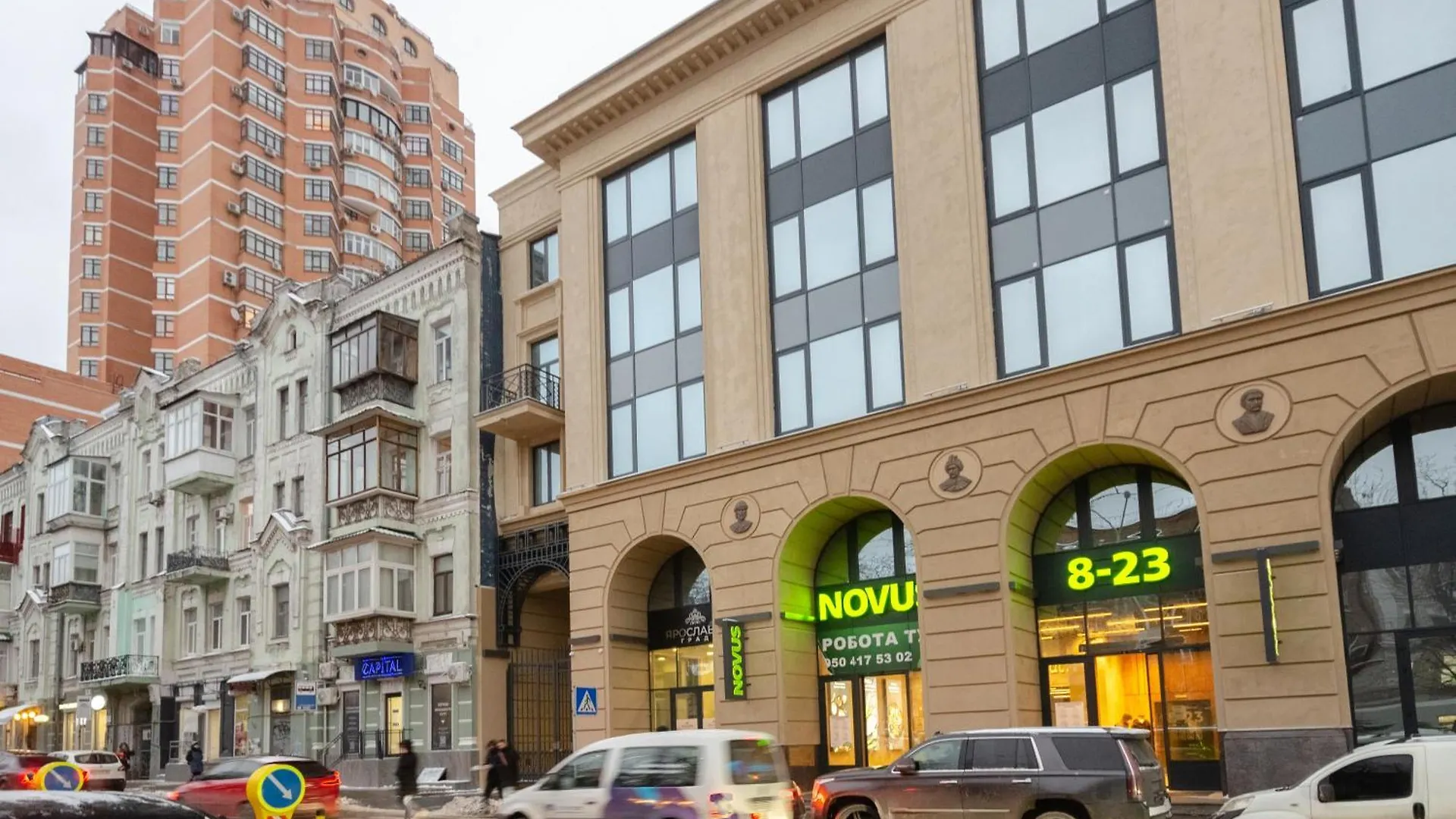 Petrovdom Apartments 02-3А In Rc Yaroslaviv Grad, Bulvarno-Kudriavska 17А Kiev